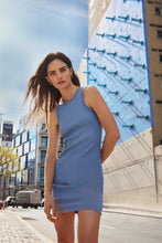 Load image into Gallery viewer, The Not So Basic Dress in Stonewash
